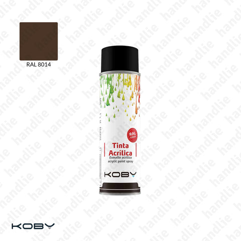 ACRYLIC SPRAY PAINTS - Brown RAL 8014