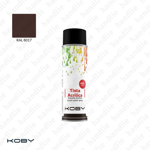 ACRYLIC SPRAY PAINTS - Brown RAL 8017