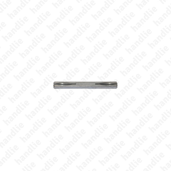 CAV.CR.6 - Slotted square spindle Q.6 - STEEL