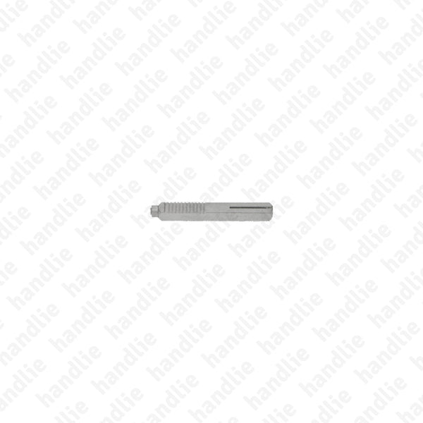 CAV.R8 - Square spindle for single turning handle Q.8 - STEEL