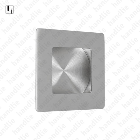 CE.IN.8223 - Flush handle - 50mm and 70mm Square - Stainless Steel