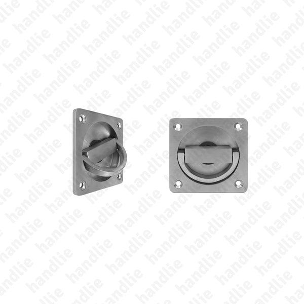 CE.IN.8250 - Flush ring pull handle Q.70 - STAINLESS STEEL