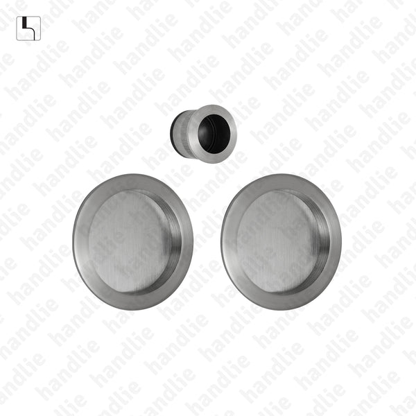 CE.KIT.66.CD - Round flush handle kit Ø58