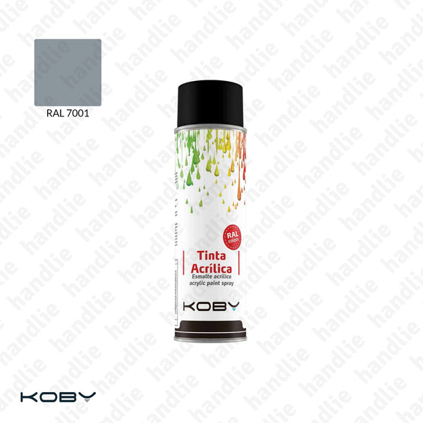 ACRYLIC SPRAY PAINTS - Grey RAL 7001