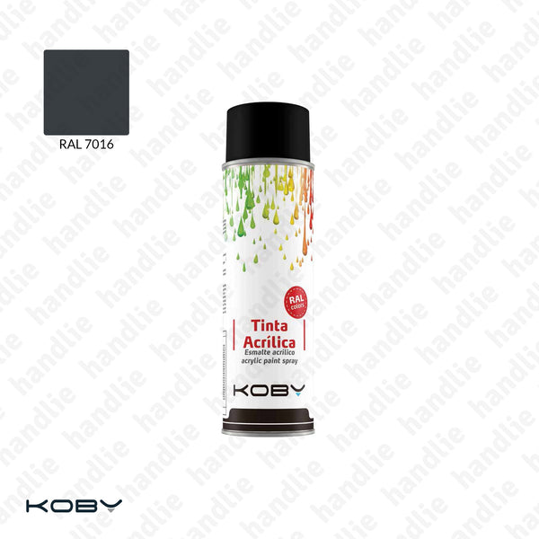 ACRYLIC SPRAY PAINTS - Grey RAL 7016