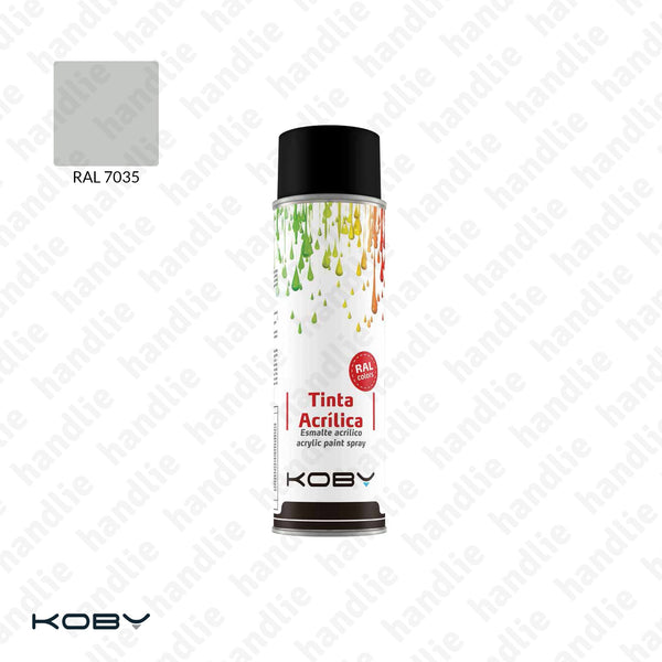 ACRYLIC SPRAY PAINTS - Grey RAL 7035