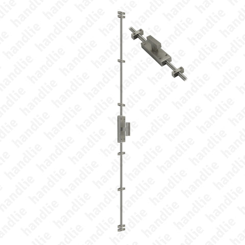 CRM.IN.604.2500 - Surface espagnolette bolt - Stainless Steel