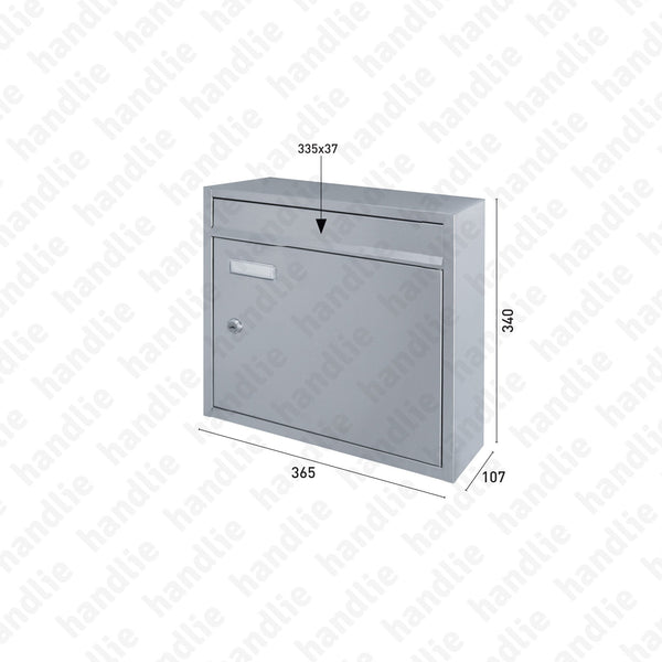 CX.4413.1 - Mailbox - Stainless Steel