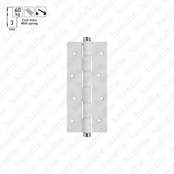 DM.5814 - Single action spring hinge - Aluminium