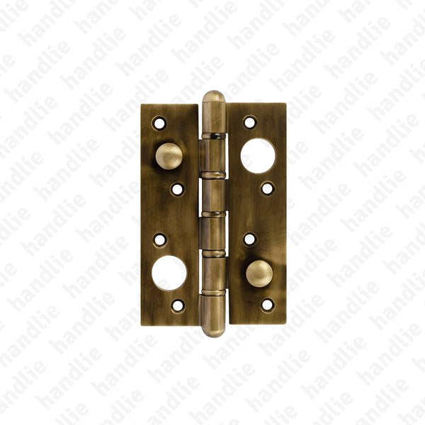 DS.407 - Security butt hinge - Brass