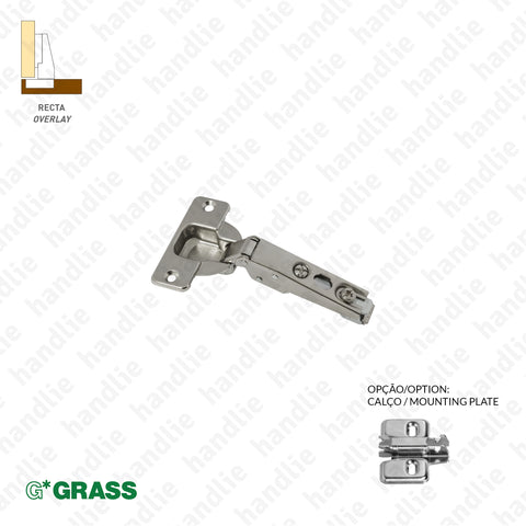 D.GRA.F015 - "NEXIS" hinge, 100º and 110º - 3D Adjustment | GRASS