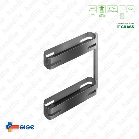 EC.002.M - Multipurpose base pull-out for front door application - GRASS