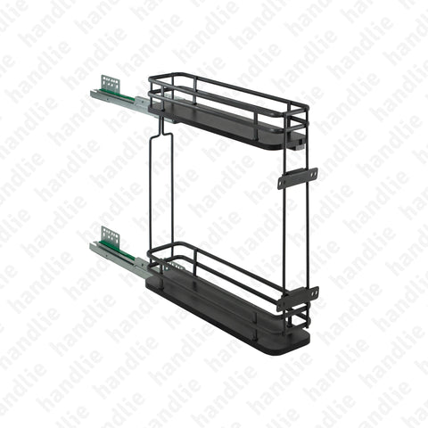 EC.174073 | SPM Series - Multipurpose base pull-out with 2 baskets - With damper - Front door