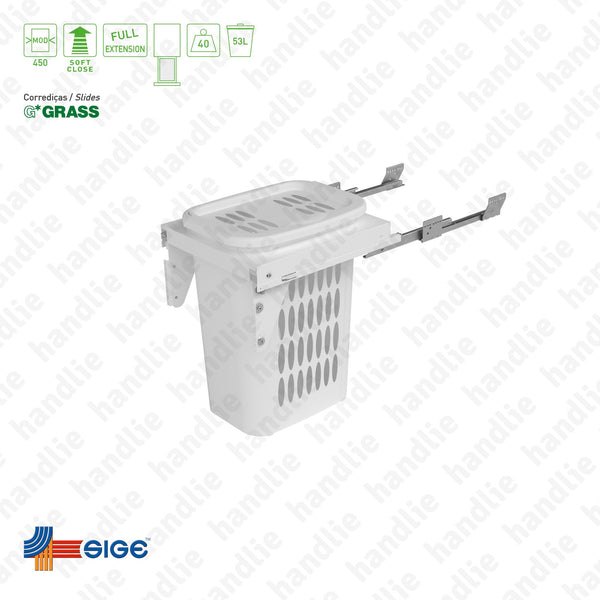 EC.590 - Multipurpose basket with full extension slide