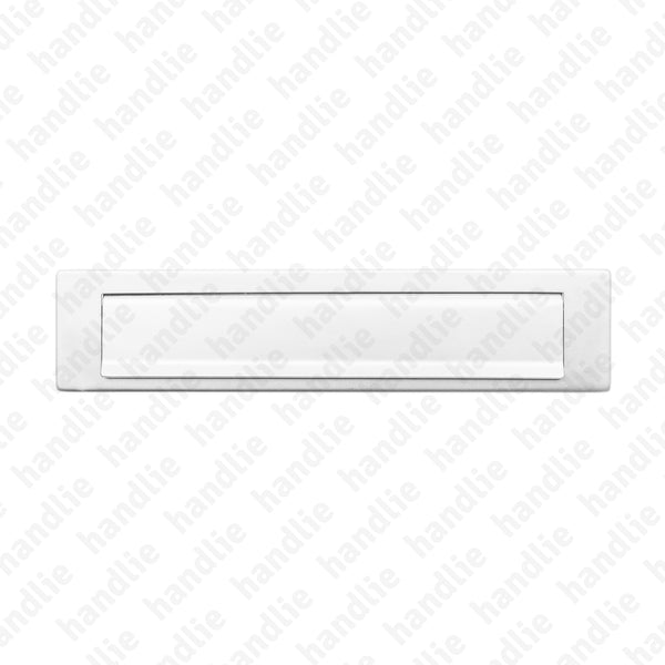 ENT.IN.554 - Letter plate - Stainless Steel