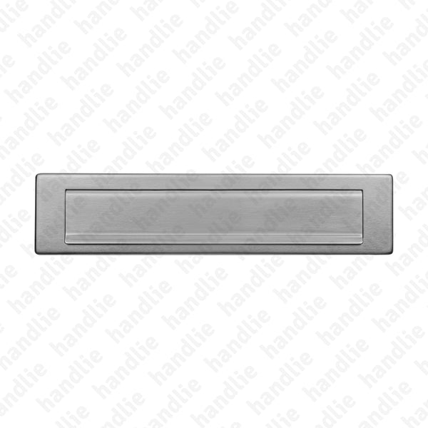 ENT.IN.554 - Letter plate - Stainless Steel