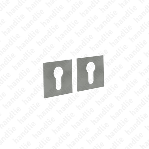 IN.95Y - Euro Escutcheon - 1mm Thickness - Stainless Steel