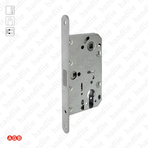 F.110.91.03 - Mediana Polaris - Magnetic mortise lock for Euro Cylinder