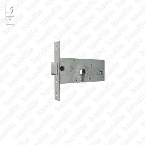 F.727.1.03 - Mortise lock for euro cylinder