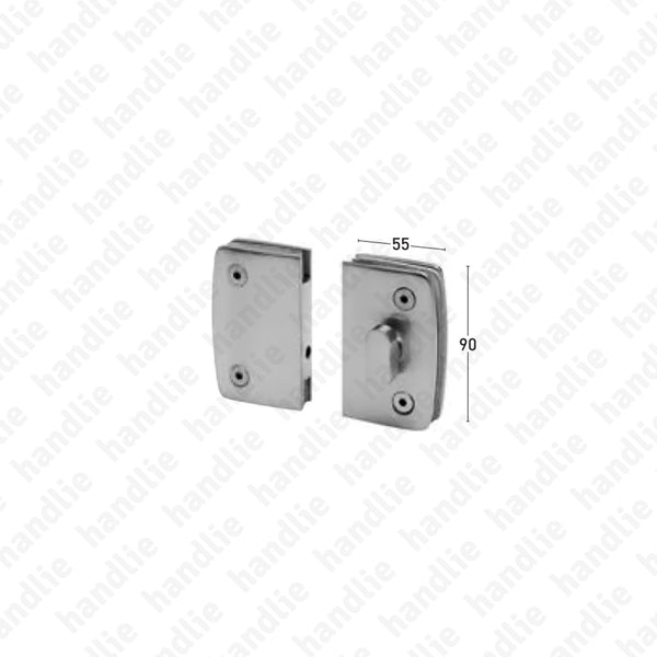 FXV.8253 -  Latch for bathroom glass doors