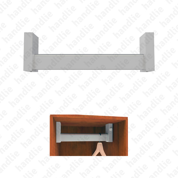 IL.308 - Profile for LED strip - Rail for wardrobe