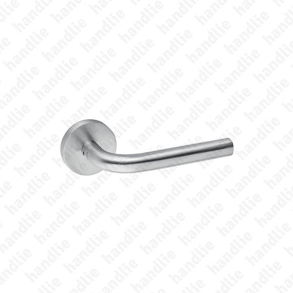 IN.00.016.R08M - Tubular Lever Handle  - Stainless Steel