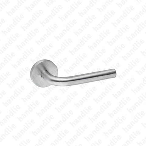 IN.00.016.R08M - Tubular Lever Handle  - Stainless Steel