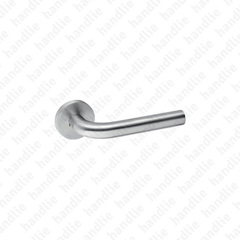 IN.00.028.R08M - Tubular Lever Handle- Stainless Steel
