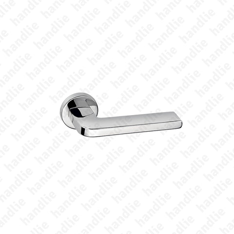 IN.00.241.P.RC08M - "Golf" Door Lever Handle - Polished Stainless Steel