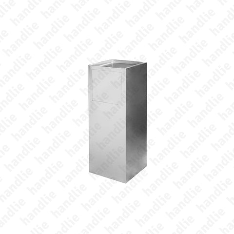 IN.25.453 - Ashtray and bin - Stainless Steel