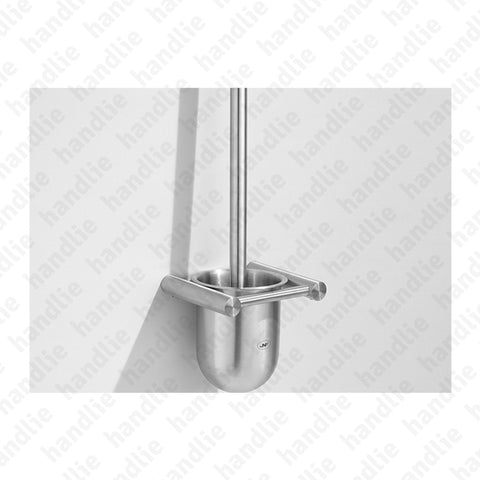 IN.43.167 FINE Series - Wall mounted toilet brush and holder - Stainless Steel