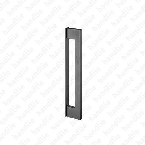 IN.07.432 SLIM - TITANIUM - Pull handle for door - Stainless Steel