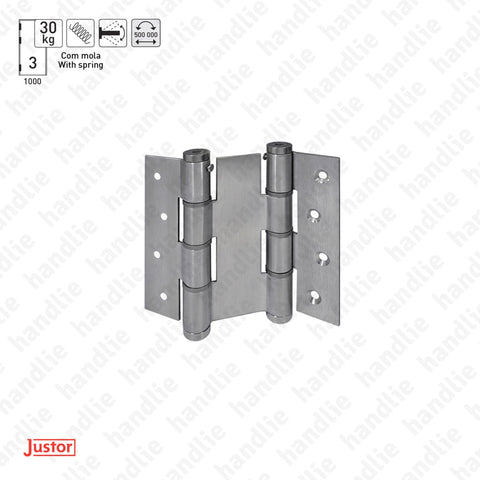 DM.5414J Double action - Double action spring hinge - Stainless Steel