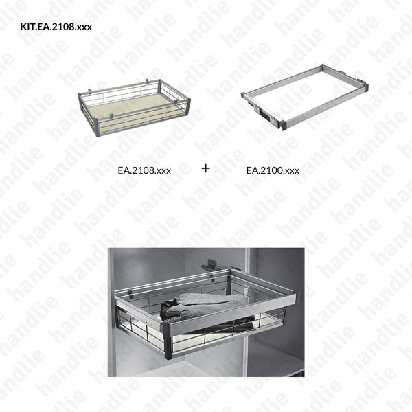 KIT EA.2108 - Basket Kit for Closet - SC SQUARE CLOSET