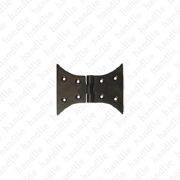 LM.218.D - Butterfly hinge for shutters - Brass