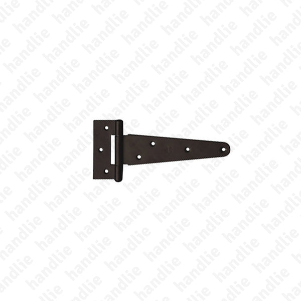 LM.550x100 - Tee hinge for shutters - Matt Black