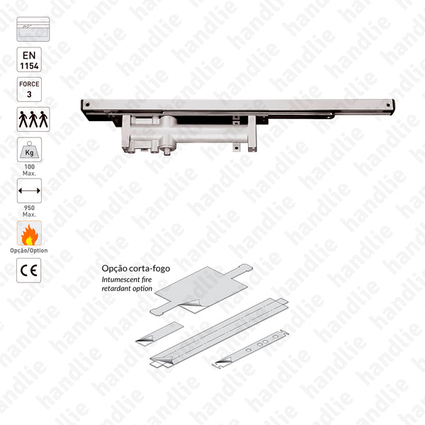 ML.21.801 - Concealed overhead door closer for single action doors
