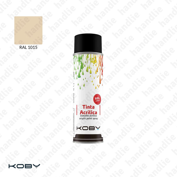 ACRYLIC SPRAY PAINTS - Ivory RAL 1015