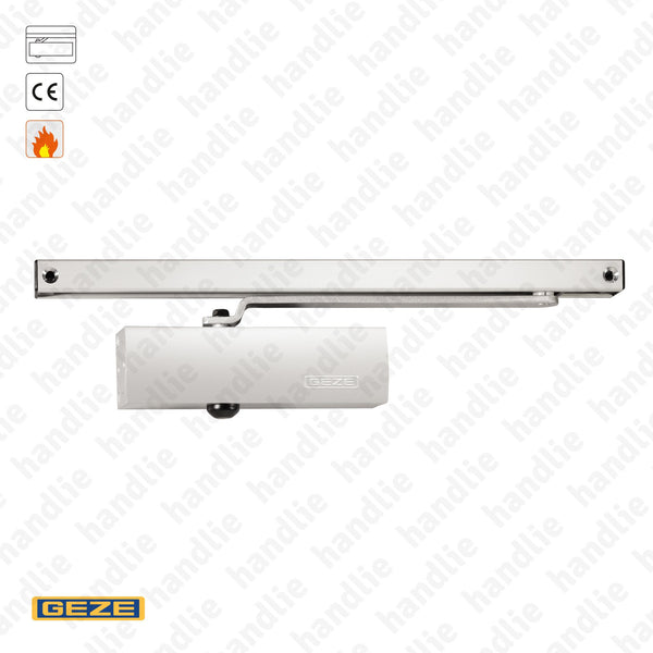 TS.1500G - Overhead door closer with guide rail - GEZE - 60Kg | GEZE