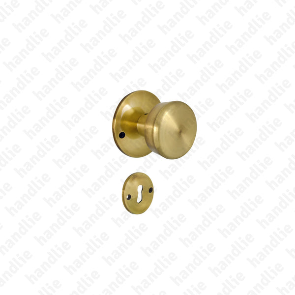 P.4008 - Knob Pair (Ø52) - Zinc Alloy