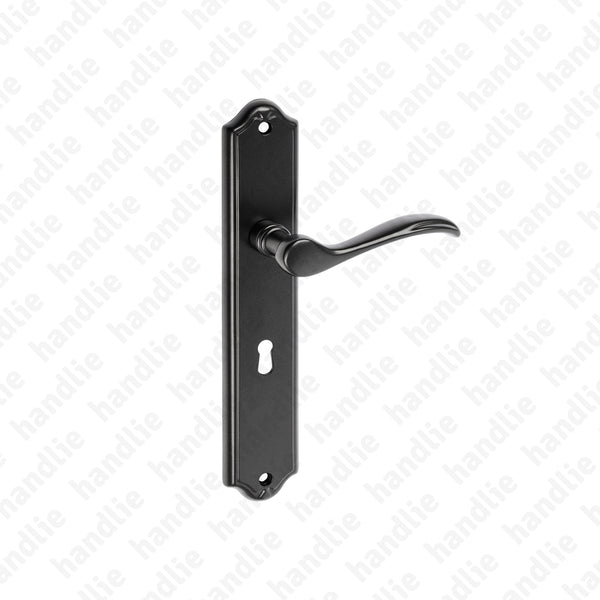 P.4009 - Lever handle pair - ZINC ALLOY