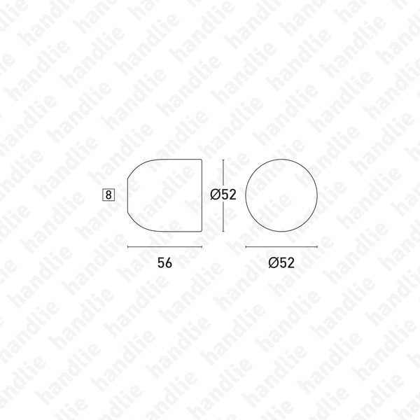 P.5567.000 | LUI - Knob pair