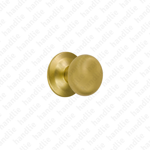 PF.5336 - Single fixed knob (Ø70) - Brass
