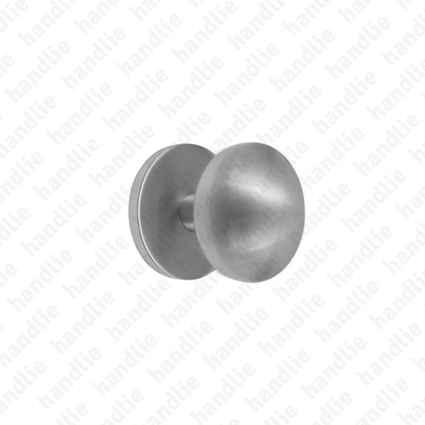 PF.IN.8811.A - Single fixed knob (Ø70) - Stainless Steel