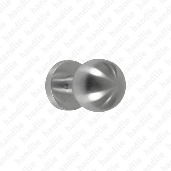 PF.IN.8004.B - Single fixed knob - Stainless Steel