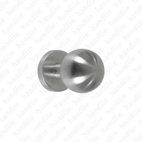 PF.IN.8004.B - Single fixed knob - Stainless Steel