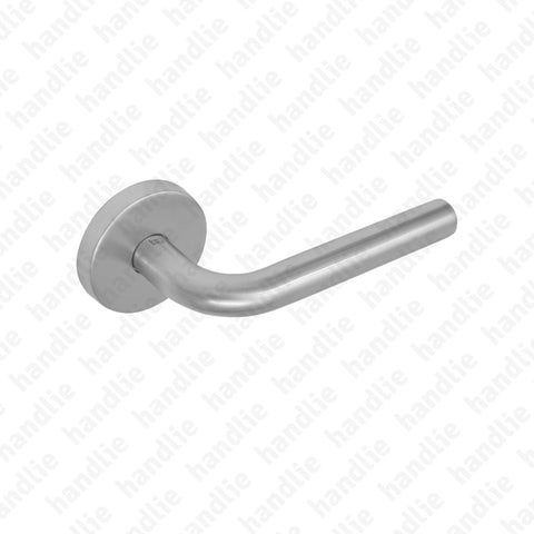 P.IN.8162 - Lever handle pair - Stainless Steel
