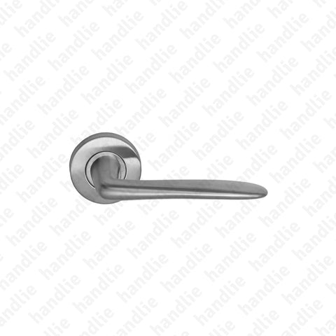 P.IN.8217 - Lever handle pair - Stainless Steel