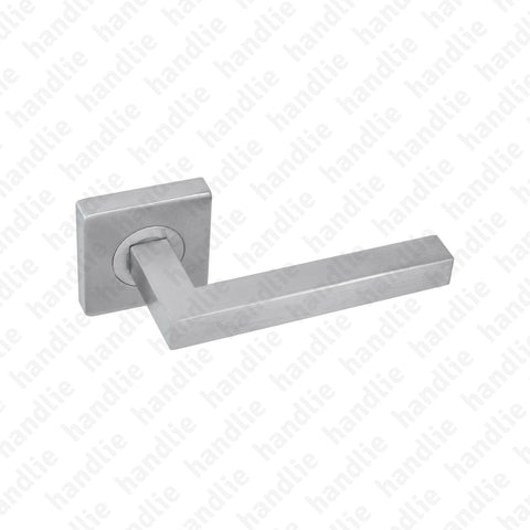 P.IN.8254 - Lever handle pair - Stainless Steel