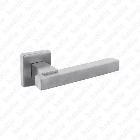 P.IN.8260 - Lever handle pair - Stainless Steel